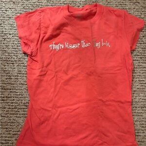 Y2K rue 21 graphic baby tee